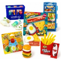 Kit de chuches locas de comida rápida - 5 unidades