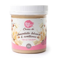 Crema de crema de chocolate blanco y avellanas de 900 gr - Pastkolor
