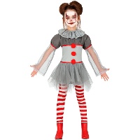 Disfraz de payaso Penny para niña