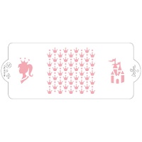 Stencil de Princesas de 10 x 25 cm - Decora