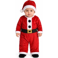 Disfraz de Papá Noel para bebé