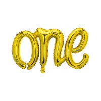 Globo letras One de 66 x 37 cm - PartyDeco