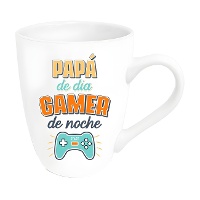 Taza de 350 ml de Papá Gamer