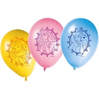 Globos de látex de las Princesas Disney - Procos - 8 unidades
