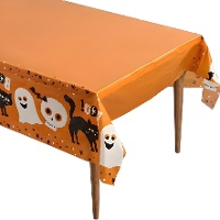 Mantel de Halloween Boo de 1,83 x 1,32 m