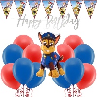 Pack de decoración para fiesta de Patrulla Canina - 23 piezas