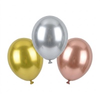 Globos de látex de 46 cm Glossy - PartyDeco - 5 unidades