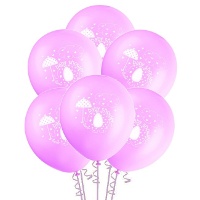 Globos de látex Elephant Party de 30 cm - Qualatex - 8 unidades