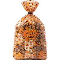 Bolsa para dulces de fiesta calabazas de 24,1 x 10 cm - 20 unidades