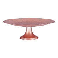 Soporte para tartas de 33 cm de vidrio con pie - 1 unidad