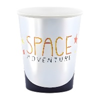 Vasos del Espacio Sideral de 200 ml - 6 unidades