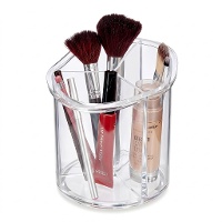Organizador de maquillaje alto de 15,5 x 15 x 15 cm
