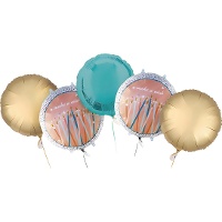 Bouquet de globos Make a wish - 5 unidades