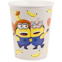 Vasos de Minions divertidos de 250 ml - 6 unidades
