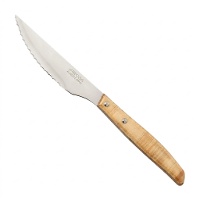Cuchillo chuletero de 11 cm de hoja de madera de chopo Forest - Arcos