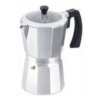 Cafetera italiana 9 tazas tapa transparente - Kinvara