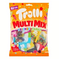 Bolsa de chucherías de mezcla múltiple - envase individual - Trolli Multi Mix - 500 gr