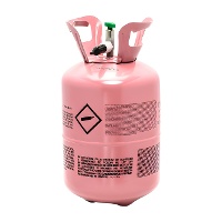 Bombona de Helio rosa - 0,20 m3 - para 24 globos