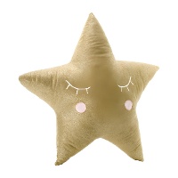 Peluche de estrella dorada - 38 x 38 cm