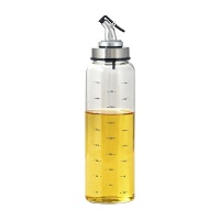 Aceitera de 500 ml transparente de borosilicato