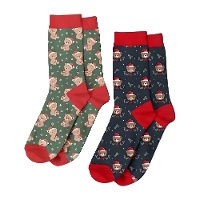 Calcetines de Navidad - talla 42-47 - 1 par