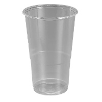 Vasos de 250 ml de plástico transparente - 15 unidades
