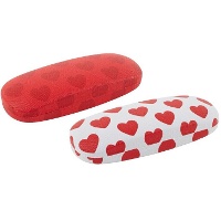 Funda de gafas de corazones - 1 unidad