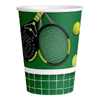 Vasos de Tenis & Padel de 250 ml - 8 unidades