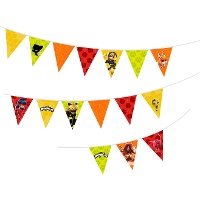 Banderines de Ladybug de 2 m
