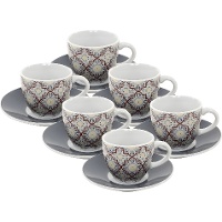 Taza de 90 ml de baldosa hidráulica - 6 unidades