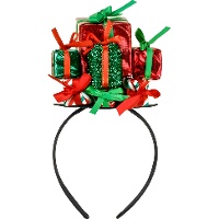 Diadema de regalos de Navidad