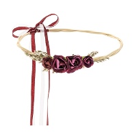 Corona de flores de 18 cm