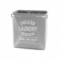 Cesto para la ropa Laundry doble estructura de 50 x 30 x 50 cm - 1 unidad