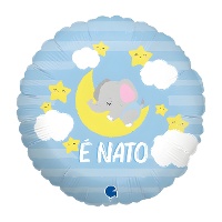 Globo redondo Elephant Baby de 46 cm - Grabo