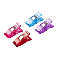 Pinzas para telas de 2,6 cm de colores - Prym - 12 unidades