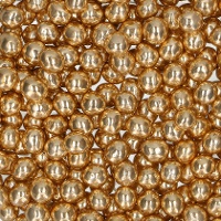 Sprinkles de perlas de chocolate doradas - FunCakes - 60 gr