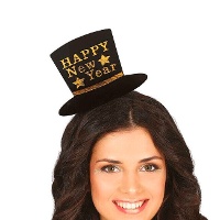 Diadema de gorro Happy New Year