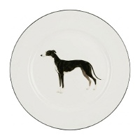 Plato de 33 cm royal animal galgo bajo plato