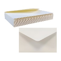 Sobres de 11,51 x 17,8 cm de papel - 50 unidades
