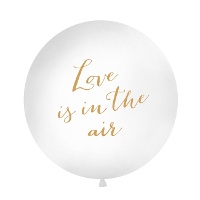 Globo de látex gigante Love is in the air de 90 cm - PartyDeco - 1 unidad