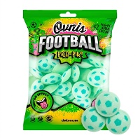 Oblea de chuchería de ovnis de Fútbol rellenos de pica pica de 39 gr - Tatto Fútbol Dekora