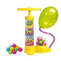 Bomba de aire con chilcles y globos - 1 unidad