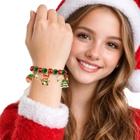 Pulsera de charms de Navidad