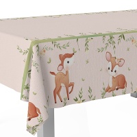 Mantel de Baby ciervo de 1,80 x 1,20 m