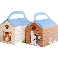 Caja de cartón de Caseta Perro - 6 unidades