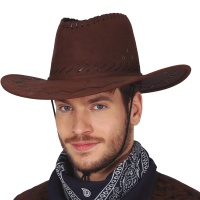 Sombrero de vaquero clásico de color - 56 cm