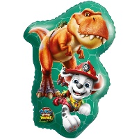 Globo de Patrulla Canina Dino Movie de 80 x 46 cm