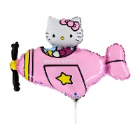 Globo de Hello Kitty en Avión mini