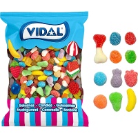Bolsa surtida de gominolas con azúcar - Vidal - 1 kg