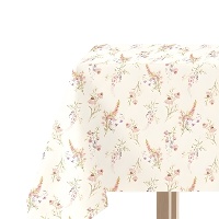 Mantel de 2,00 x 1,45 m de tela flores